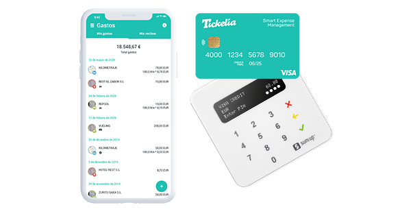 Tarjetas Visa Tickelia 