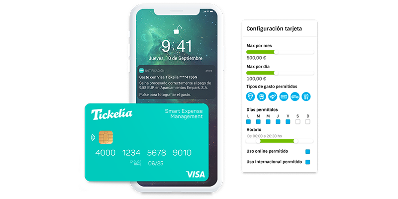 Tickelia presenta sus tarjetas Visa Tickelia que fusionan la gestión de gastos con los métodos de pago inteligente