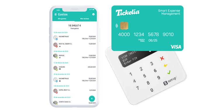 Tickelia se alía con Visa para simplificar la gestión de gastos corporativos