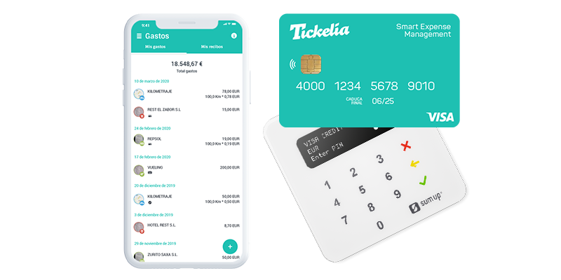 Tickelia se alía con Visa para simplificar la gestión de gastos corporativos