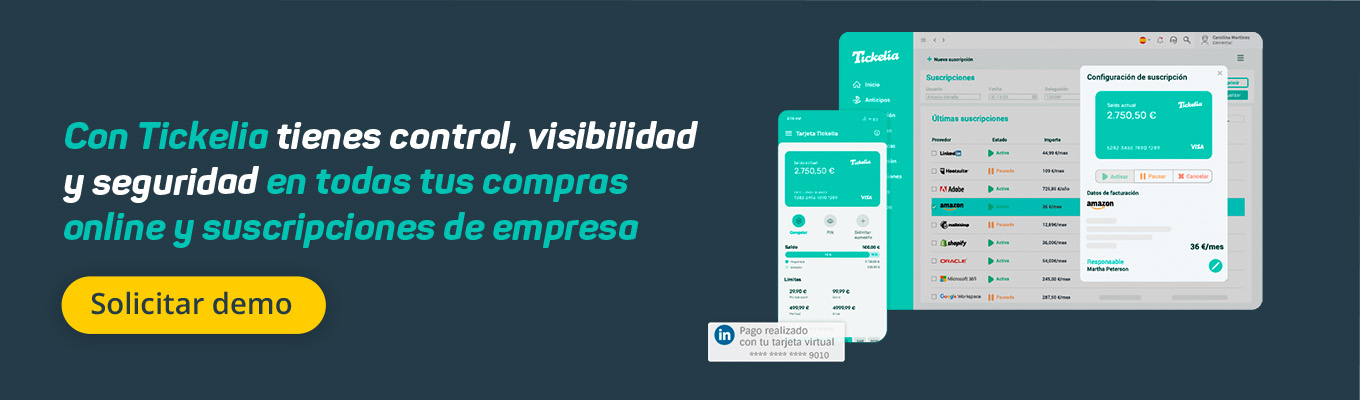 - Datos fiscales: qué son y dónde consultarlos Control, visibilidad y seguridad de las compras online y suscripciones de empresa con Tickelia