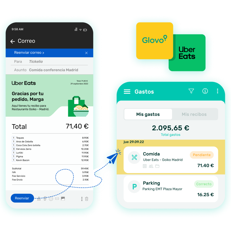 - Digitization of expenses Digitalización del gasto