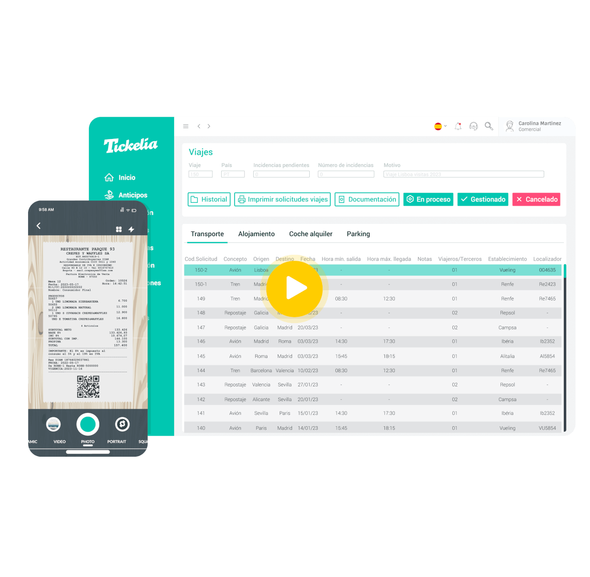 Automatiza tu gestión de gastos de viaje