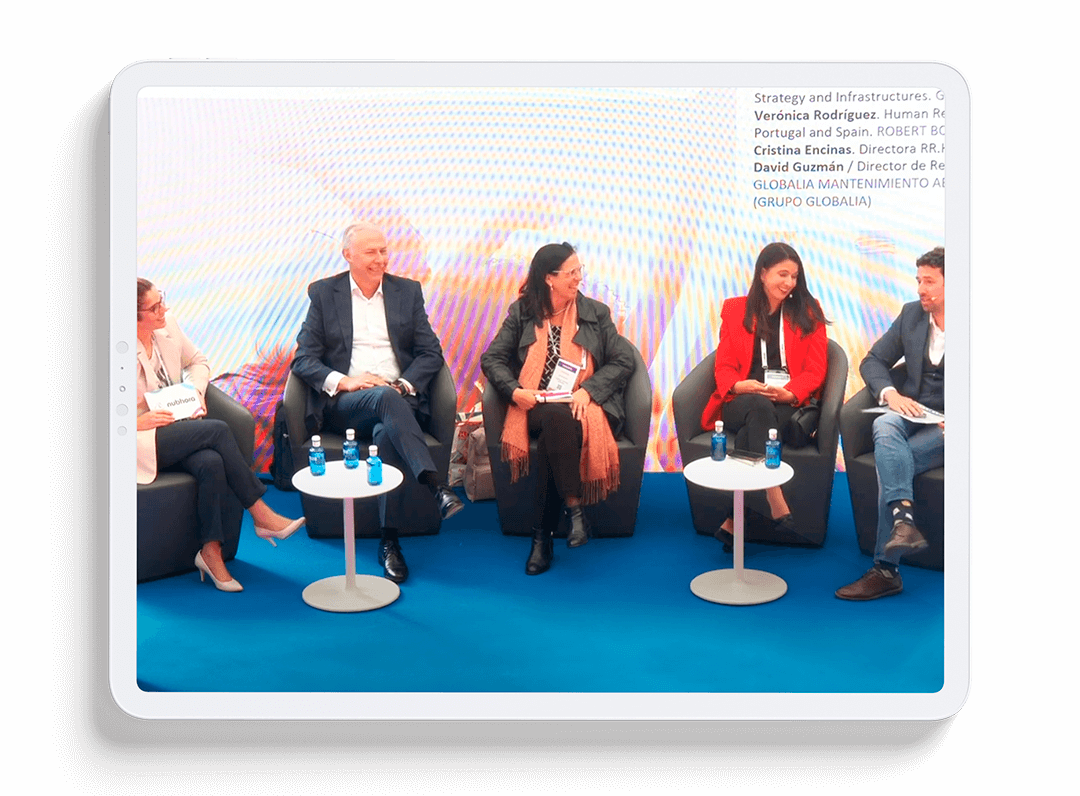 - Webinars y eventos Factor Humano – GMV, Bosch, Ohla Servicios y Grupo Globalia