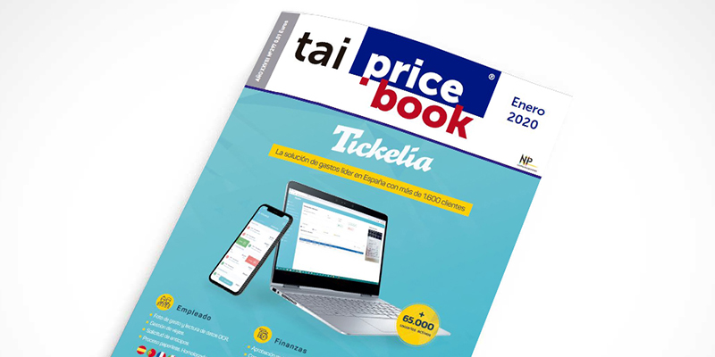 Tickelia portada de la revista informática Tai-Pricebook
