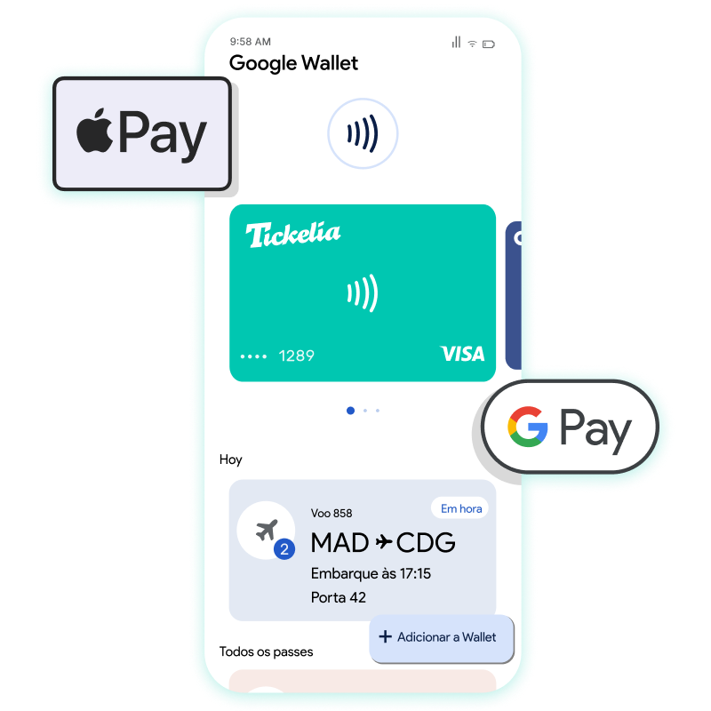 Google Pay e Apple Pay​