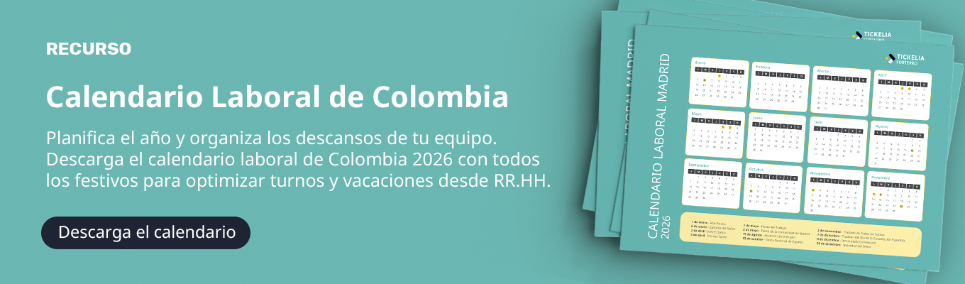 Tickelia - Calendario fiscal Colombia 2027: fechas, obligaciones y claves para cumplir con la DIAN